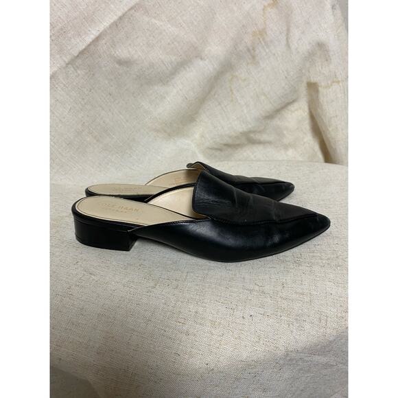 Cole Haan Women's Piper Mule Black Leather Size 6.5 - Picture 7 of 10